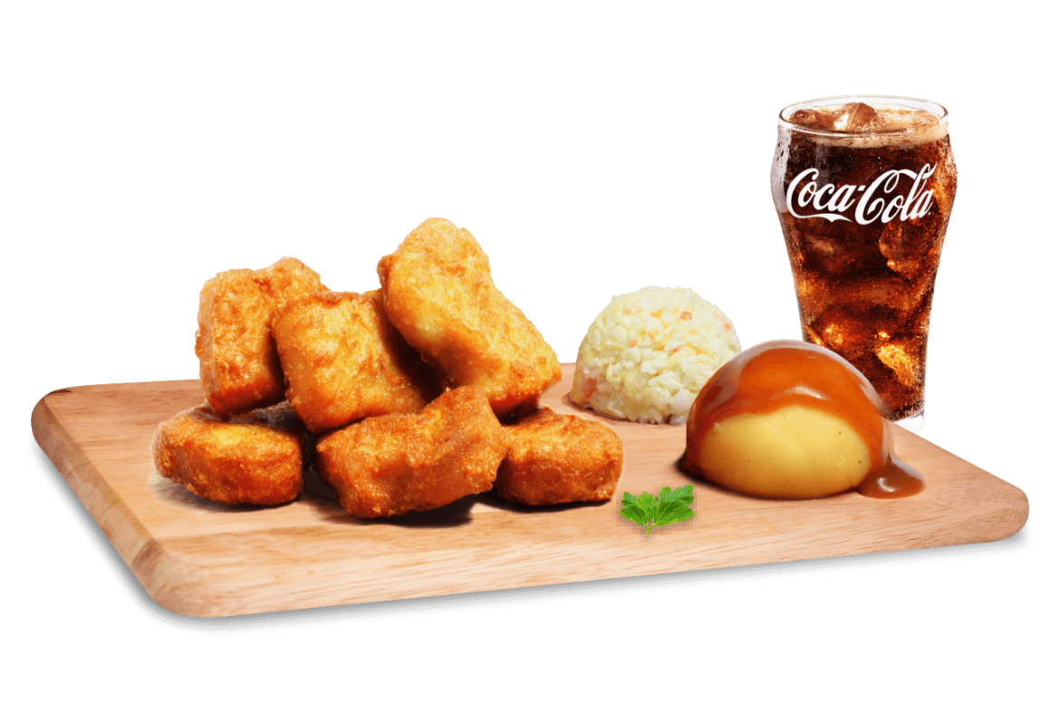 6Pc Chicken Nugget Meal Borenos Fried Chicken Kota Kinabalu