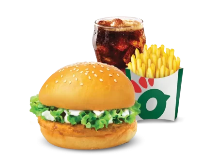 Classic Chicken Burger Meal