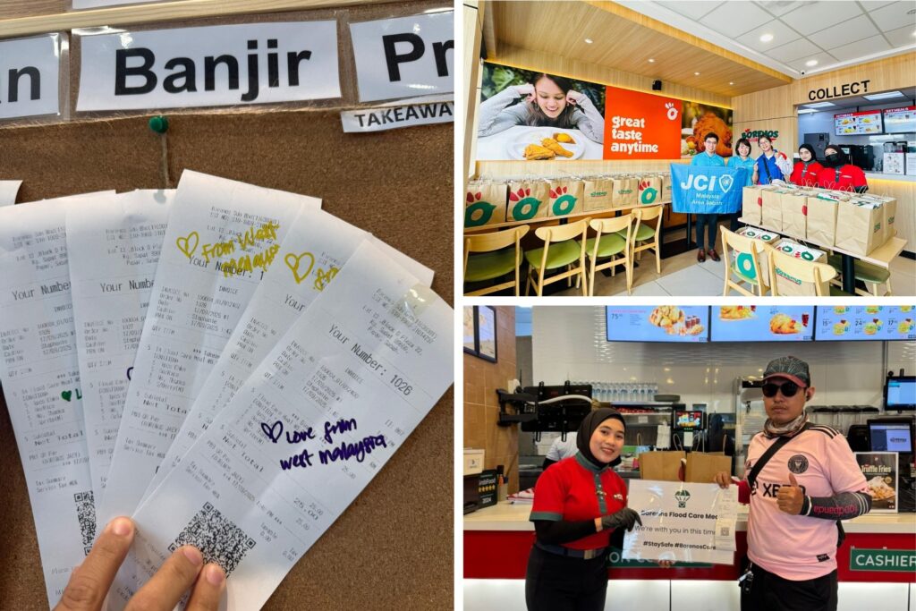 Borenos Flood Care Meal donors