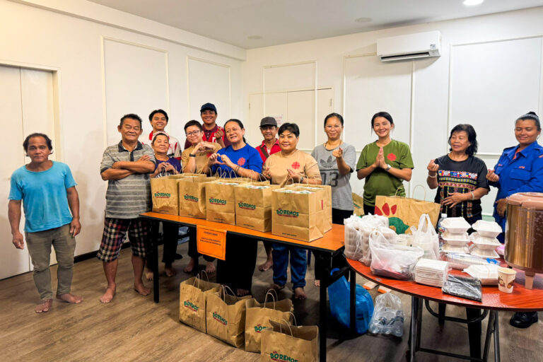 Borenos Care Meal programme donation to flood victims