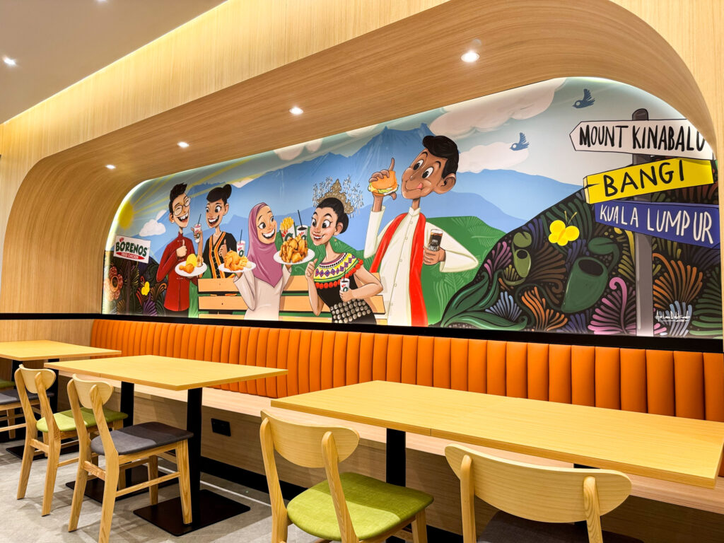 Borenos Bangi - Wall Mural