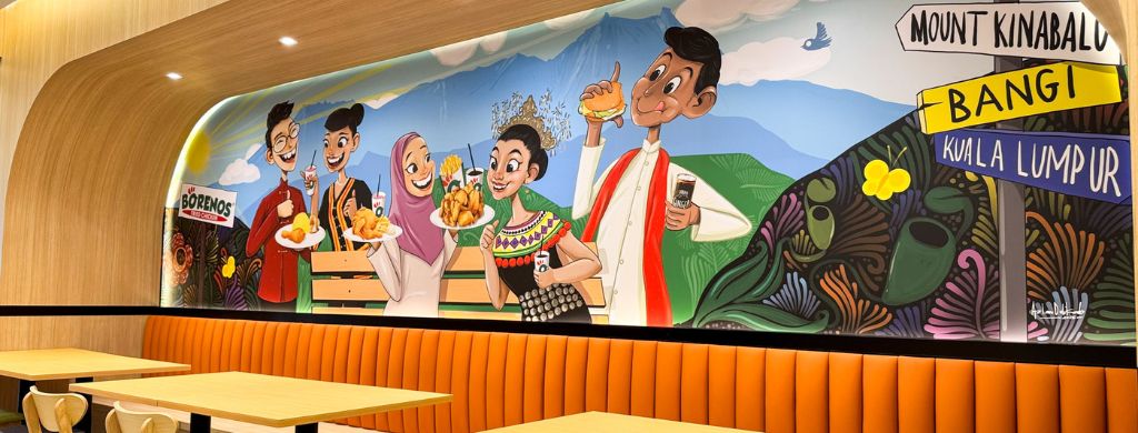 Borenos Bangi - Mural