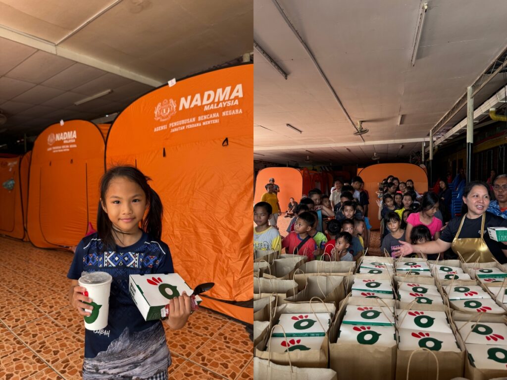 Borenos Care Meal distribution to flood victims in Penampang, Sabah
