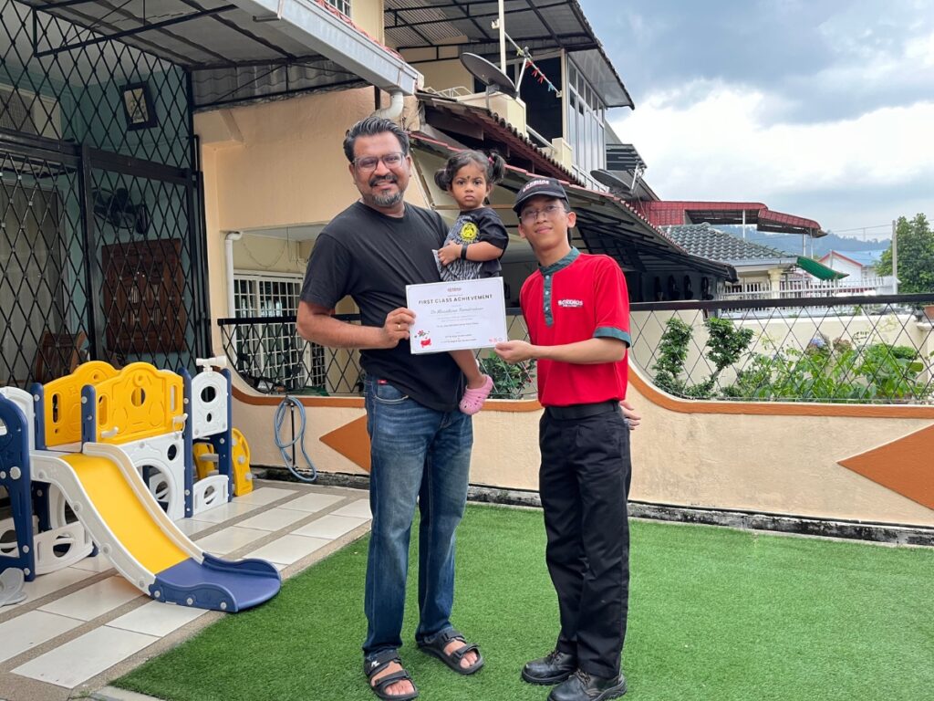 Raja Puan Muda Kedah Celebrates Inspiring Neurosurgeon Dr Moventhiran with Borenos