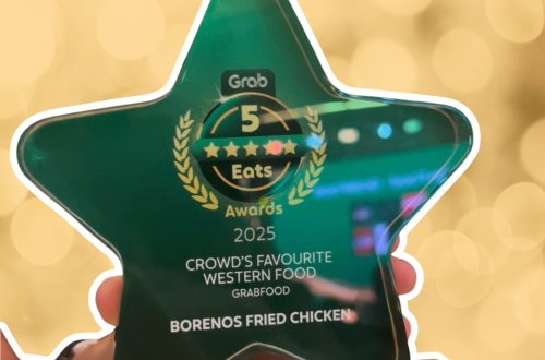 Borenos wins GrabFood 5-Star Eats Awards 2025 - Crowd's Favourite Western Food
