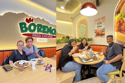New Borenos outlet open at IMAGO Mall Kota Kinabalu