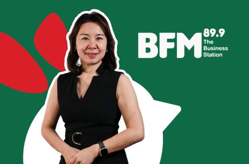Borenos CEO Janice Yeo with BFM 89.9