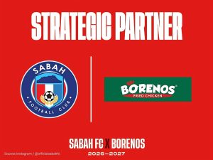 Borenos Fried Chicken is an Official Strategic Partner for Sabah FC 2026/2027 season
