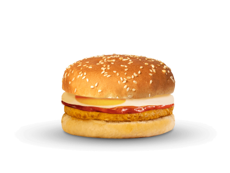 Single Chicken Egg Burger
