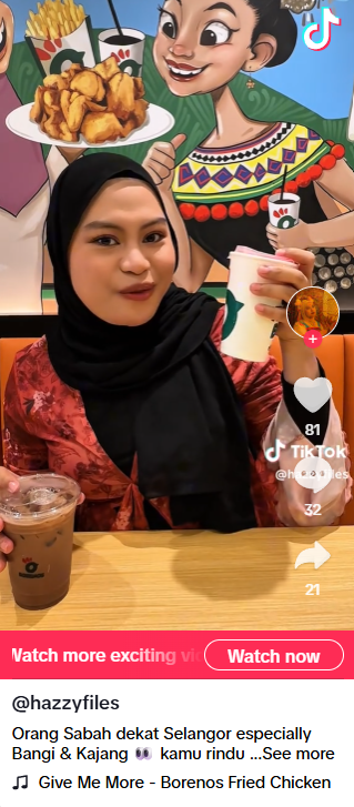 Borenos TikTok video