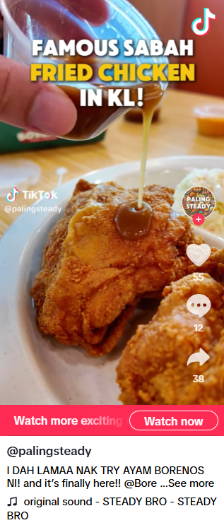 Borenos TikTok video